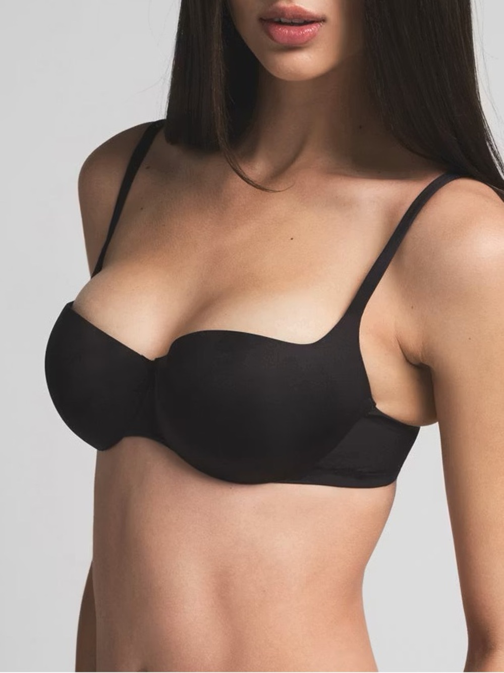 SKIMS Ultimate Push up Balconette Bra in onyx